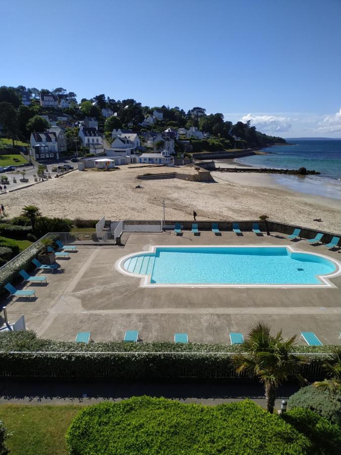 Tres Bel Appartement Vue Mer Avec Piscine Douarnenez Exterior foto